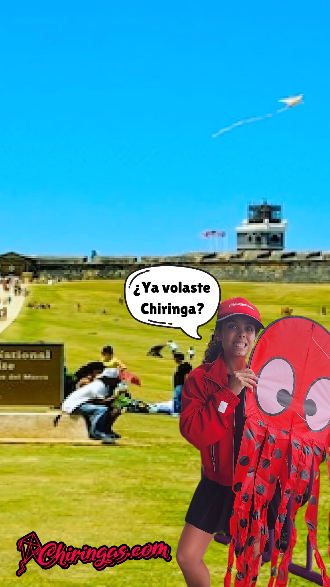 Pulpo Volador Gigante Plano