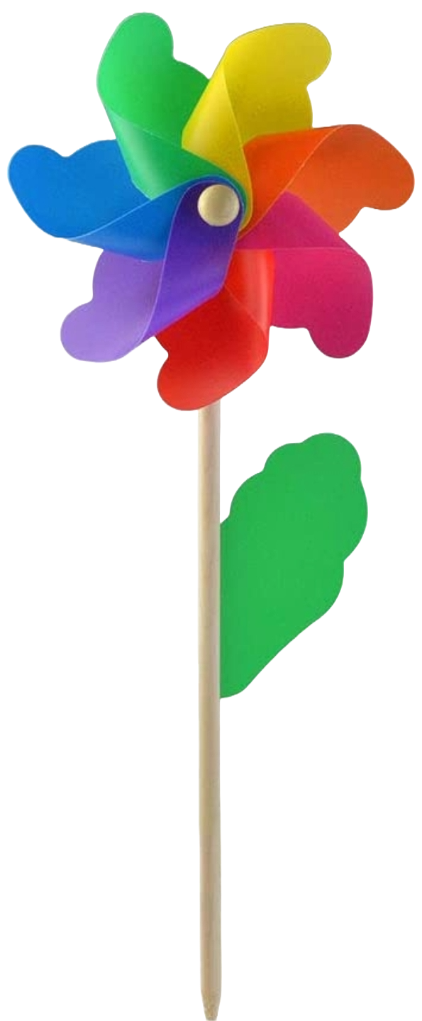 Busca Vientos Multicolores en madera MINI