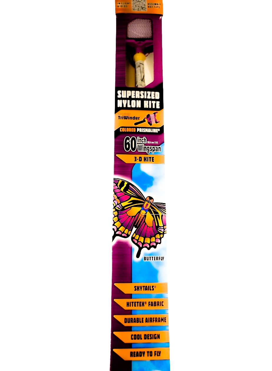 Chiringa Mariposa Multicolor Gigante
