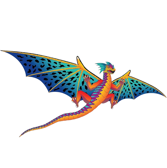 Chiringa Dragon Gigante de aliento Flamante de X-Kites