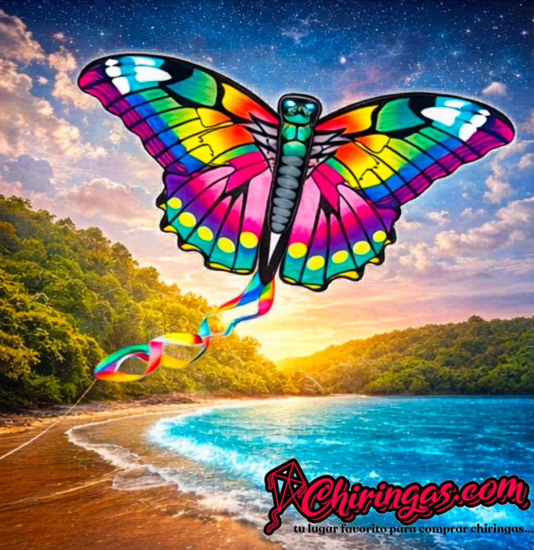 Chiringa Mariposa Multicolor Gigante X-kite