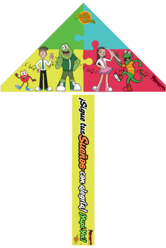 Chiringa Multicolor de Atención Atención