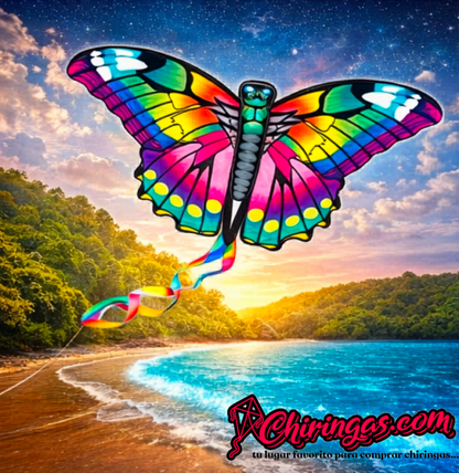 Chiringa Mariposa Multicolor Gigante X-kite